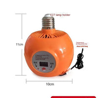 HKM-3535677 150W Intelligent Temperature Control Farm Warmer Bulb for Turtles and Lizards, 25C to 32C Regulation