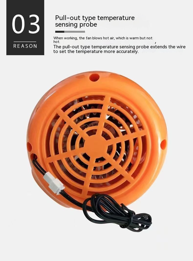 HKM-3535677 150W Intelligent Temperature Control Farm Warmer Bulb for Turtles and Lizards, 25C to 32C Regulation