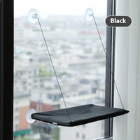 HKM-3535805 Window Cat Hammock with Suction Cups - Soft Cloth Sun-Soaked Swing for Cats