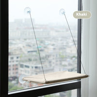 HKM-3535805 Window Cat Hammock with Suction Cups - Soft Cloth Sun-Soaked Swing for Cats