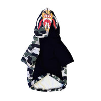 HKM-3536573 Camouflage Black Double Hat Stitching Pet Sweater for All Breeds