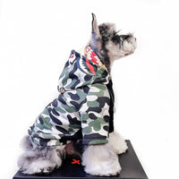 HKM-3536573 Camouflage Black Double Hat Stitching Pet Sweater for All Breeds