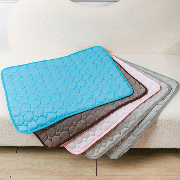 HKM-3538237 Cooling Cushion for Dogs and Cats - Ice Silk Pad in Multiple Colors and Sizes