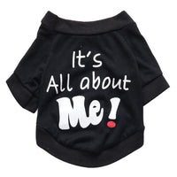HKM-3538365 Monogrammed Cotton T-Shirts for Pets in Various Sizes