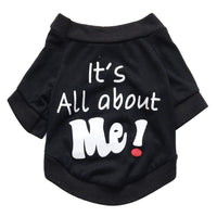 HKM-3538365 Monogrammed Cotton T-Shirts for Pets in Various Sizes