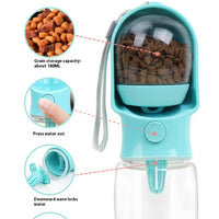 HKM-3540029 Portable Dog Water Bottle & Grain Storage Tank - Eco-Friendly Plastic, Multiple Sizes Available