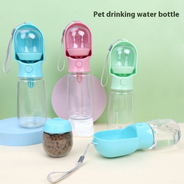 HKM-3540029 Portable Dog Water Bottle & Grain Storage Tank - Eco-Friendly Plastic, Multiple Sizes Available