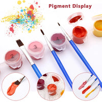 HKM-354067 Elegant Vase DIY Paint by Numbers Canvas Wall Art for Home Decoration