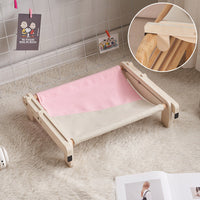 HKM-3541437 Solid Wood Removable and Washable Pet Bed for Cats and Dogs - Four Seasons Universal Design