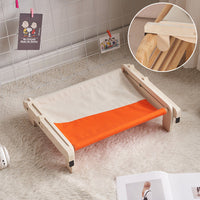 HKM-3541437 Solid Wood Removable and Washable Pet Bed for Cats and Dogs - Four Seasons Universal Design