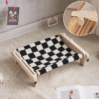 HKM-3541437 Solid Wood Removable and Washable Pet Bed for Cats and Dogs - Four Seasons Universal Design