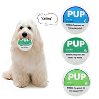 HKM-3542589 Creaking Plush Dog Toy for Chewing and Squeaking Fun in Blue and Green