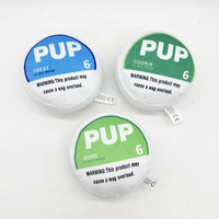 HKM-3542589 Creaking Plush Dog Toy for Chewing and Squeaking Fun in Blue and Green