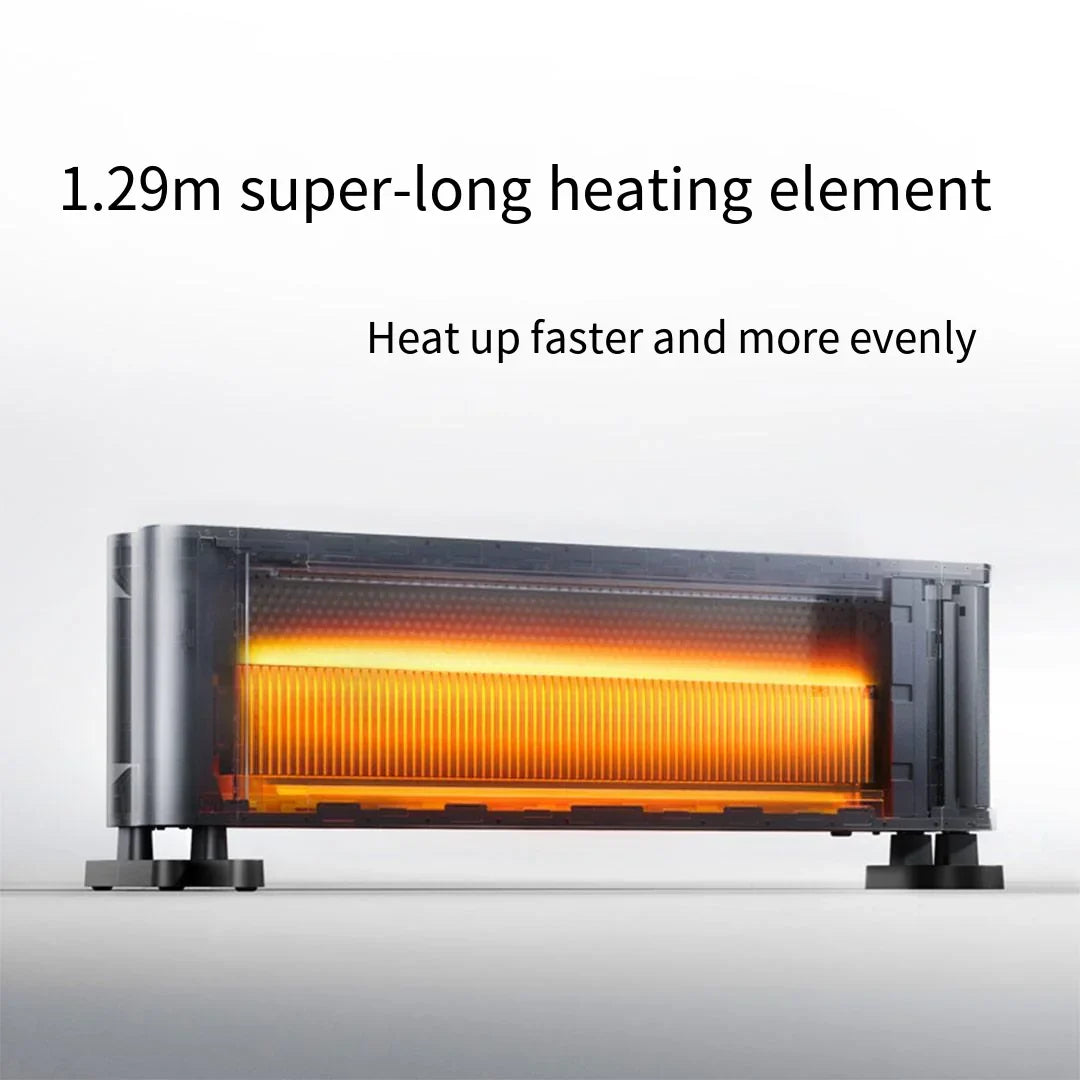 HKM-354259 Folding Graphene Convector Heater 2200W with Remote Control & Fast Heating for Up to 30 sq. m