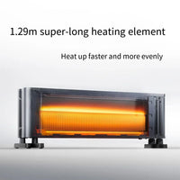 HKM-354259 Folding Graphene Convector Heater 2200W with Remote Control & Fast Heating for Up to 30 sq. m