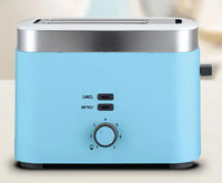 HKM-354387 Multi-Functional Electric Toaster for Sandwiches and Buns - 2 Slice Automatic Breakfast Appliance