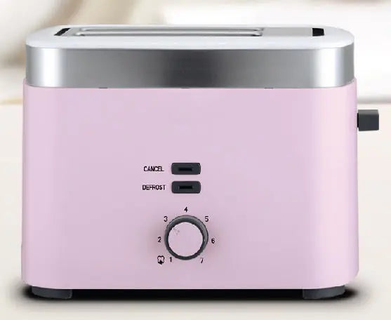 HKM-354387 Multi-Functional Electric Toaster for Sandwiches and Buns - 2 Slice Automatic Breakfast Appliance