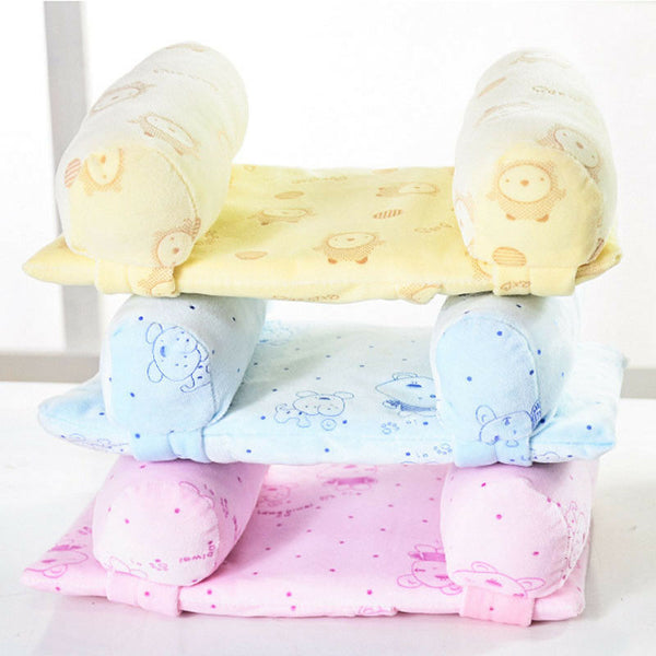 HKM-354451 Baby Bear Shape Neck Support Pillow - Memory Foam, Anti-Allergy, Available in Blue, Pink, Yellow
