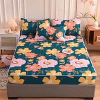 HKM-354451 Breathable Mattress Cover Protector with Quilted Polyester Fabric