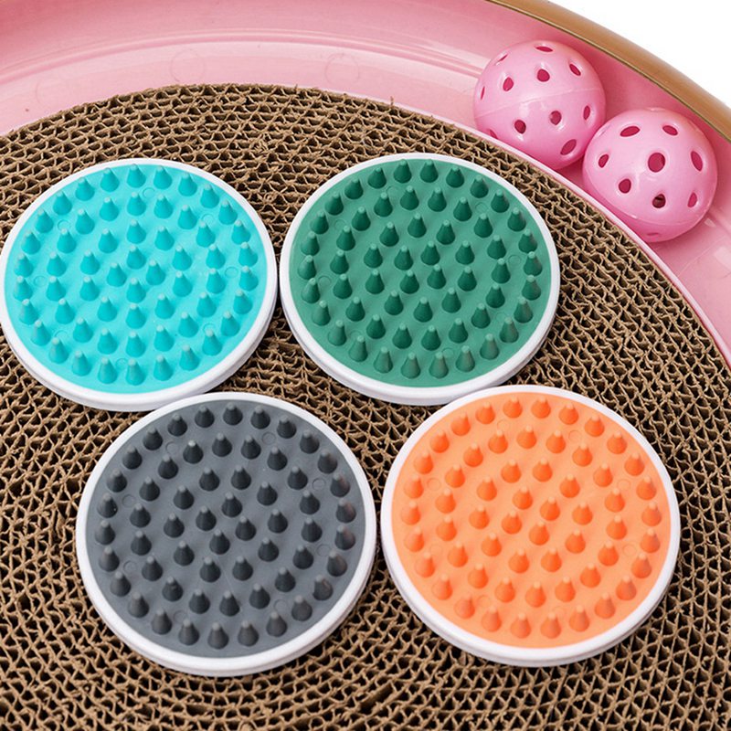 HKM-3545533 Cat Scratching Toy with TPR+PP Material - Soft and Safe Multi-Color Scratcher for Cats