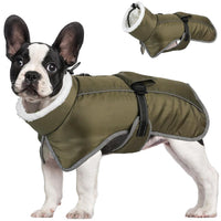 HKM-354707 Thick Warm Waterproof Cotton Coat for Dogs - Autumn and Winter Pet Clothing