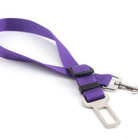 HKM-3549501 Retractable Pet Dog Car Safety Belt with Durable Buckle - Multiple Color Options