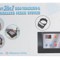 HKM-3551677 Wireless Electric Dog Fence with 4 Training Modes and Reflective Strap