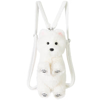 HKM-3551933 Cute Plush West Highland Simulation Doll with Various Scarves for Teens
