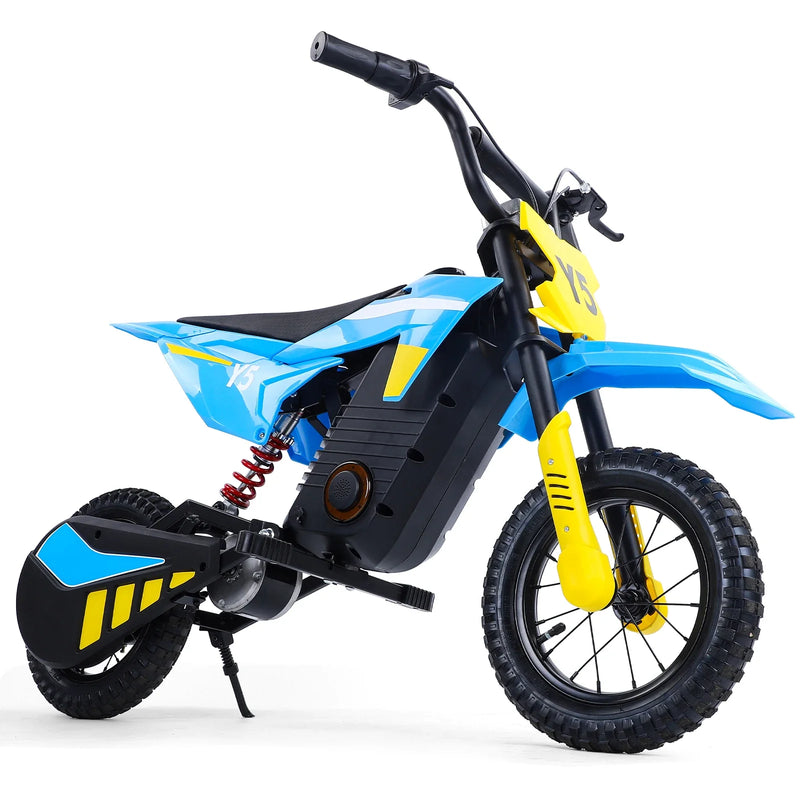 HKM-355219 Kids Mini Electric Motorcycle, 250W Off-Road E-Bike, Max Speed 40km/h, Charging Time 3-5h, 80kg Load Capacity