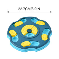 HKM-3552957 Interactive Dog Food Puzzle Bowl - Multifunctional Feeder for Intelligent Eating and Slow Feeding