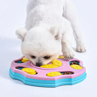 HKM-3552957 Interactive Dog Food Puzzle Bowl - Multifunctional Feeder for Intelligent Eating and Slow Feeding