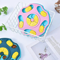 HKM-3552957 Interactive Dog Food Puzzle Bowl - Multifunctional Feeder for Intelligent Eating and Slow Feeding