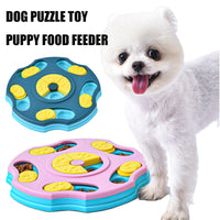HKM-3552957 Interactive Dog Food Puzzle Bowl - Multifunctional Feeder for Intelligent Eating and Slow Feeding