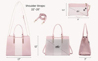 HKM-355347 15.6-Inch Laptop Tote Bag for Work and Travel - Stylish and Functional Women's Shoulder Bag