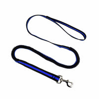HKM-3555261 Elastic Telescopic Dog Traction Rope in Multiple Colors - Durable Nylon, 130CM Length