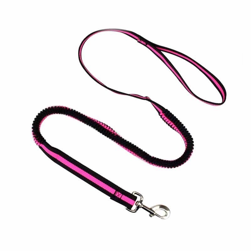 HKM-3555261 Elastic Telescopic Dog Traction Rope in Multiple Colors - Durable Nylon, 130CM Length