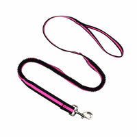 HKM-3555261 Elastic Telescopic Dog Traction Rope in Multiple Colors - Durable Nylon, 130CM Length