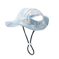 HKM-3556029 Cute Anti-Fall Pet Hat with Leaking Ears for All Seasons - Multiple Sizes Available