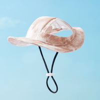 HKM-3556029 Cute Anti-Fall Pet Hat with Leaking Ears for All Seasons - Multiple Sizes Available