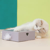HKM-3556285 Replacement Heads for Smart Electric Self-healing Cat Toy - 6 Pack of Feather Chew Accessories