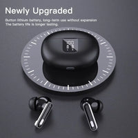 HKM-355795 Wireless In-Ear Gaming Headphones with AI Translation, LED Display, Noise Cancelling, Waterproof Features, and Bluetooth Connectivity