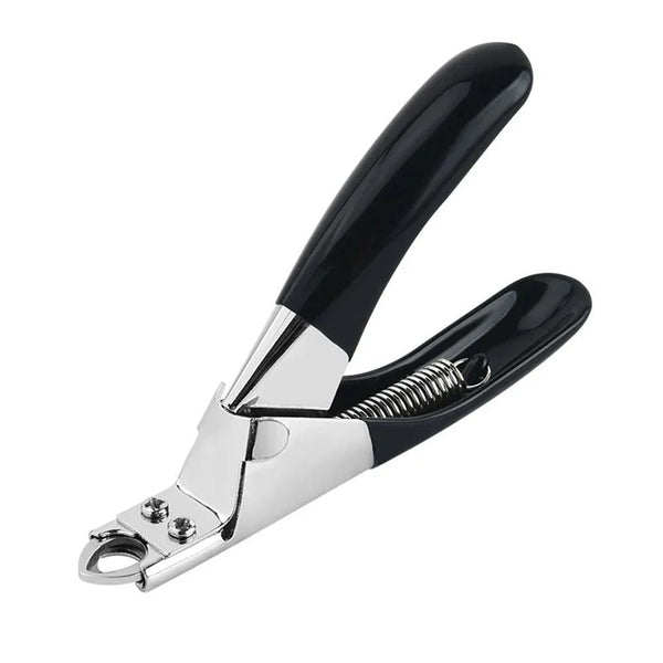 HKM-3559229 Professional Stainless Steel Dog Nail Clippers with Safety Stop and Straight Edge Design
