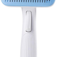 HKM-3559613 Universal Pet Hair Removal Comb for Dogs and Cats with One-Click Cleaning Mechanism - 10.7x19.5cm, 142g