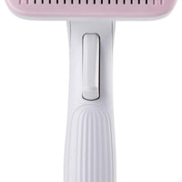 HKM-3559613 Universal Pet Hair Removal Comb for Dogs and Cats with One-Click Cleaning Mechanism - 10.7x19.5cm, 142g