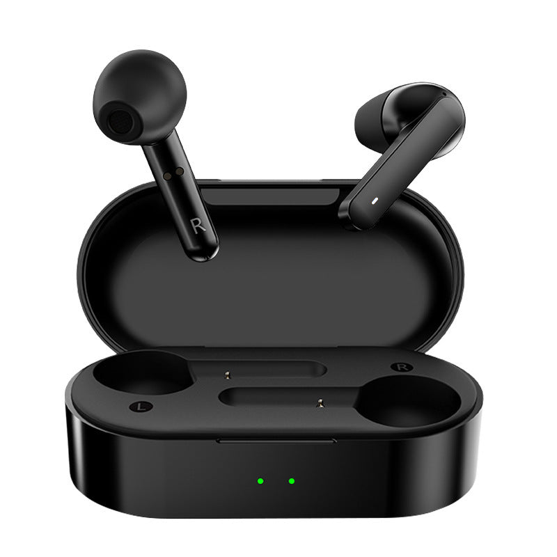 HKM-355987 Wireless Bluetooth Headset with 5-6 Hours Playtime, Dual Microphone Noise Reduction and Charging Case