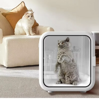 HKM-356051 Eco-Friendly 62L Electric Dog House with APP Control & Automatic Pet Hair Dryer