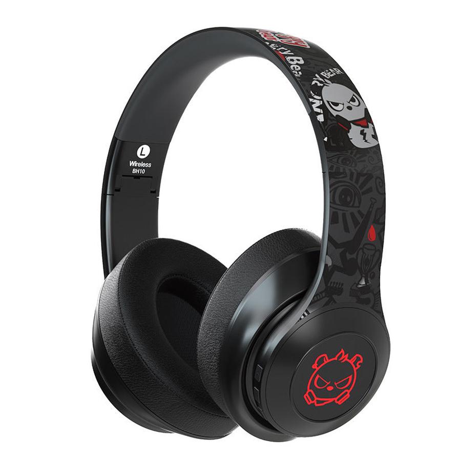 HKM-356115 5.0 Bluetooth Headset for Music and Sports with Subwoofer, Multi-Point Connection, Power Display, and Voice Control