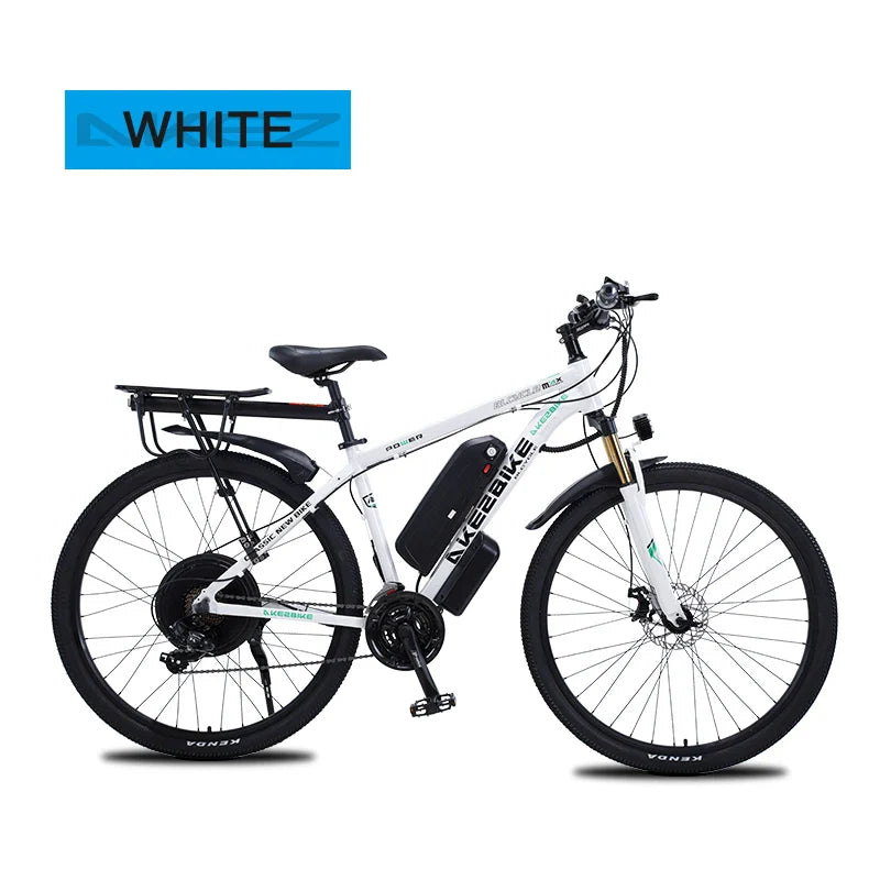 HKM-356115 Dual Motor Fat Tire Electric Bike - 48V 750W Off-Road Commuter with 26Ah Lithium Battery
