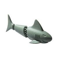 HKM-3562045 Deep Sea Shark Rubber Dog Toy - Colorful Ocean-Themed Pet Chew Toy
