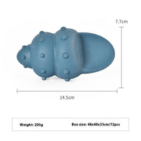 HKM-3562045 Deep Sea Shark Rubber Dog Toy - Colorful Ocean-Themed Pet Chew Toy